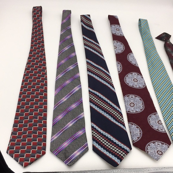 Lot of 6 Men’s Neck Ties Vintage Christian Dior - Picture 2 of 16